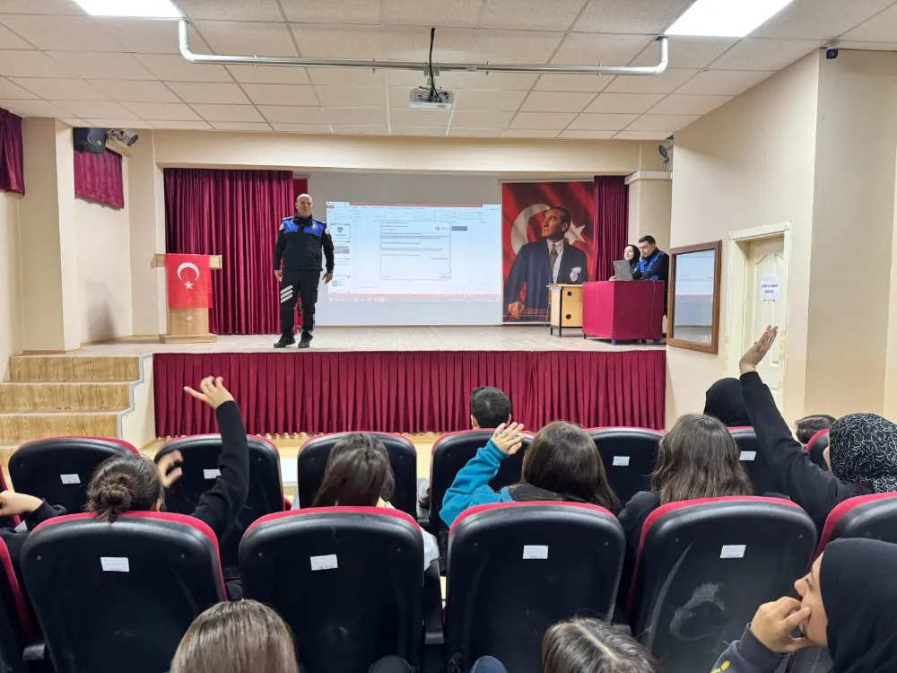 Öğrencilere Polislik anlatıldı