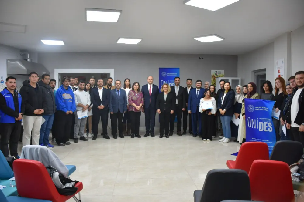 ÜNİDES Programı Sertifika Töreni Afyonkarahisar’da Gerçekleştirildi