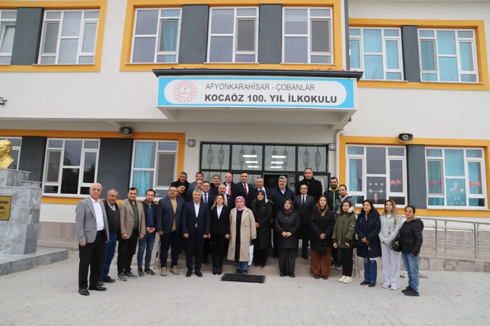 AK PARTİ HEYETİ KOCAÖZ’DE YATIRIMLARI YERİNDE İNCELEDİ