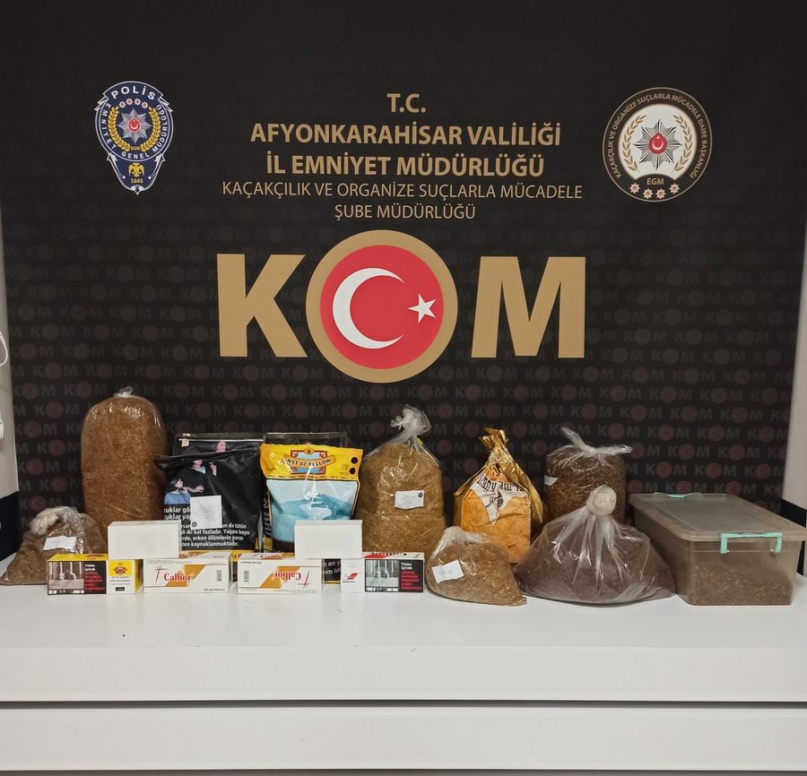 Tütük kaçakçısı şahıs il merkezinde yakalandı