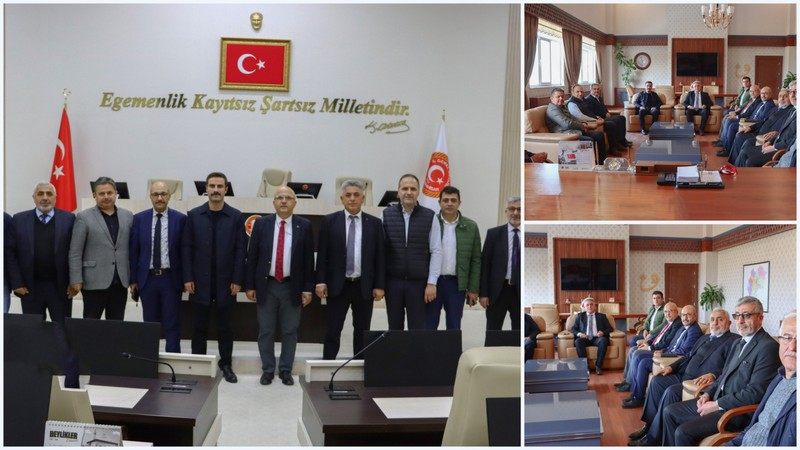 Başkan Çoban’a teşekkür ziyareti