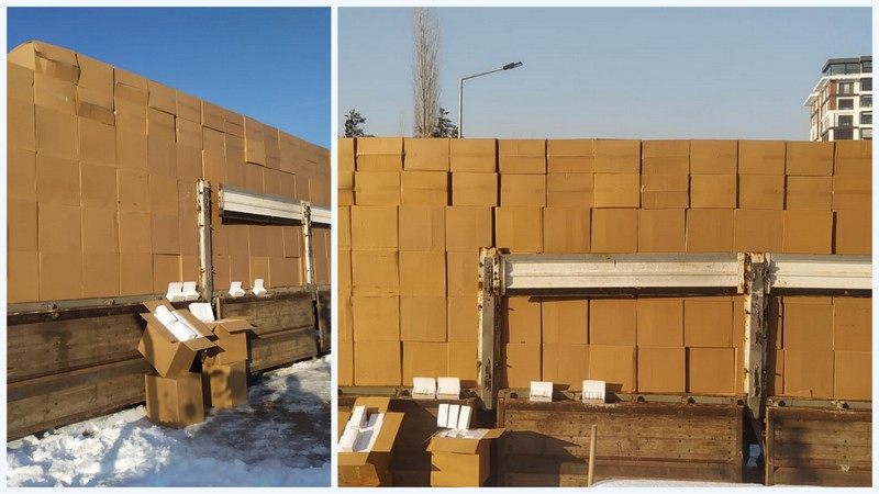 Şüpheli araçta binlerce kaçak makaron çıktı