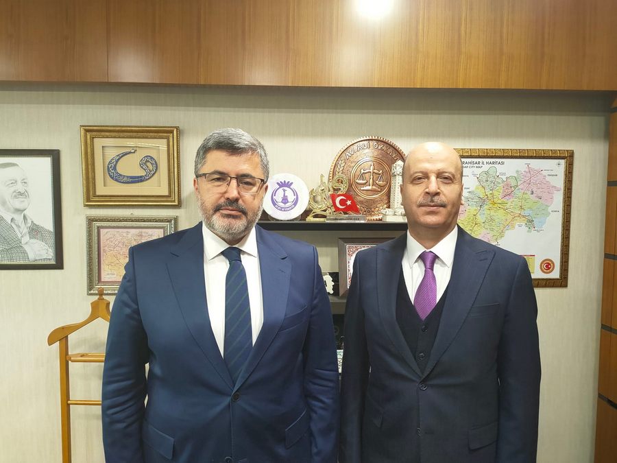 Başkan Bozkurt’ Özkaya’yı Ankara’da ziyaret etti