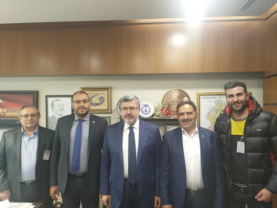 Başkan Bodur Milletvekili Özkaya’yı Ankara’da ziyaret etti