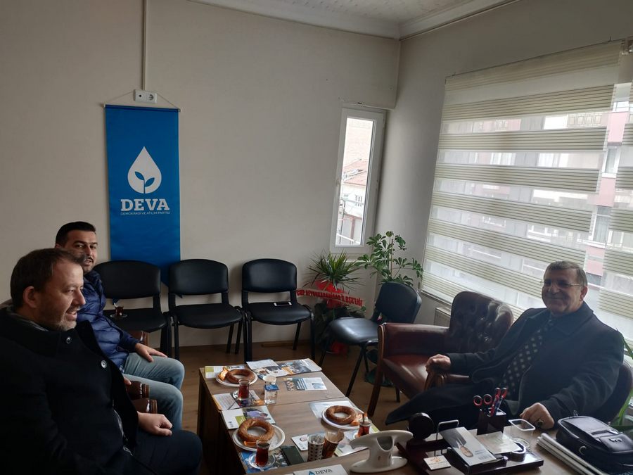 Gelecek Partisi İl Başkanı’ndan DEVA Partisi’ne ziyaret
