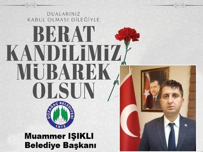 Başkan Işıklı’dan Berat Kandili mesajı