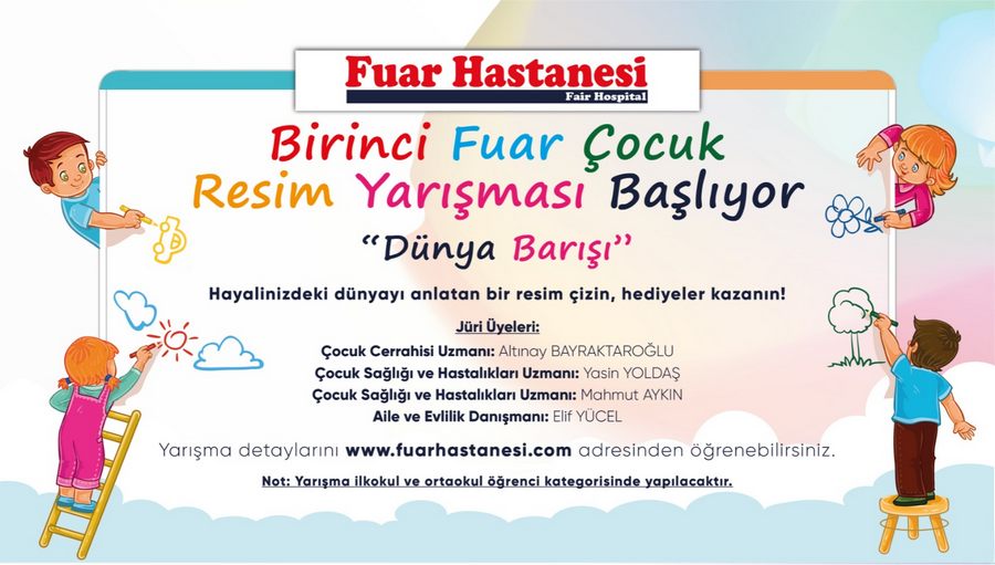 Fuar Geleneksel Çocuk Resim Yarışması başlıyor