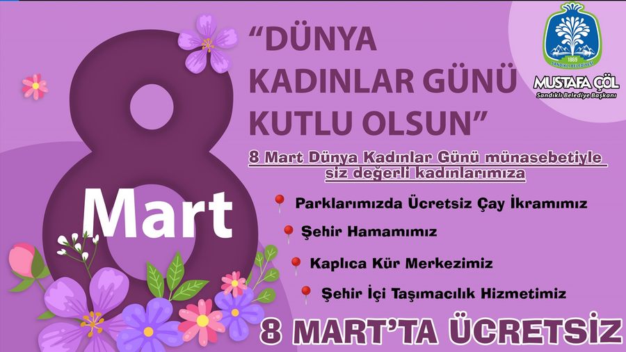 Başkan Çöl’den kadınlara sürpriz